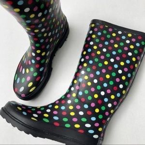 Polka Dot Rampage rain boots